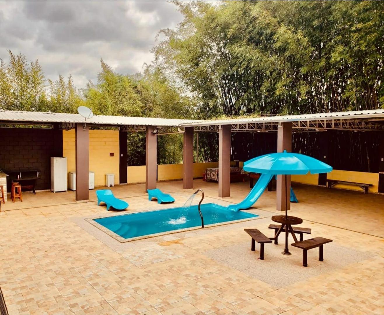 Villa Chacara Charmosa Com Piscina, Campo De Futebol Guaratinguetá Exterior foto
