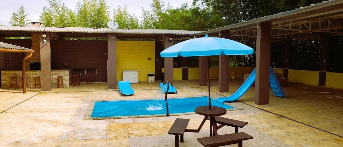 Villa Chacara Charmosa Com Piscina, Campo De Futebol Guaratinguetá Exterior foto